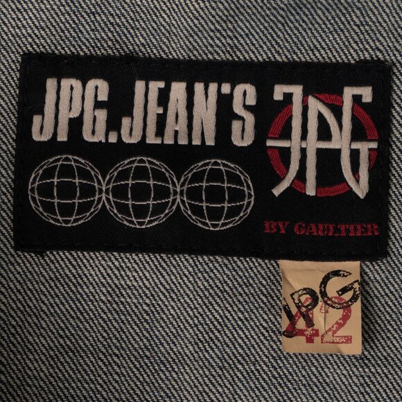 Jean Paul Gaultier Corset Waist Denim Jacket IT 42 - Picture 5 of 16